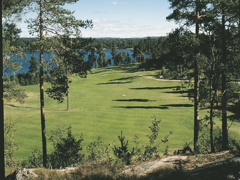 Golfbane i Skjeberg. Foto.