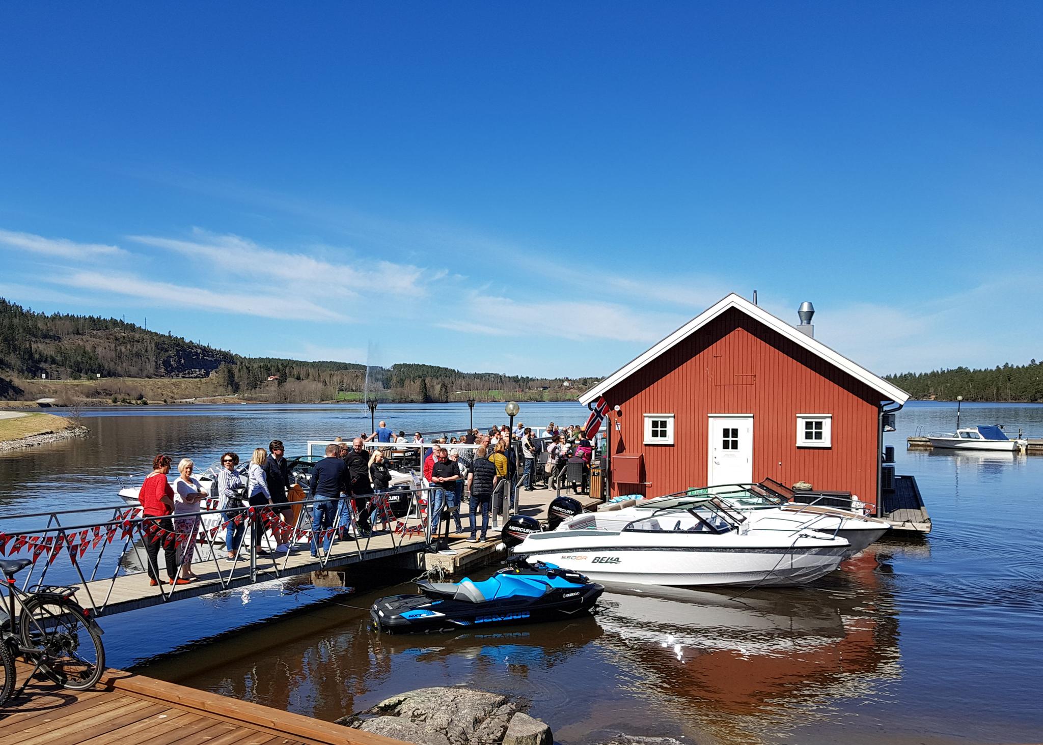 Båtcafeen i ørje