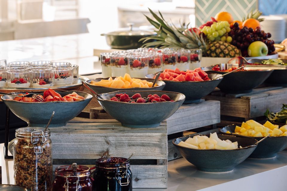 Frokostbuffet på Amerikalinjen