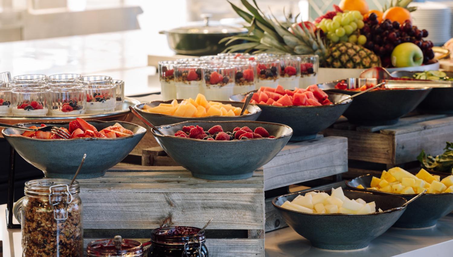 Frokostbuffet på Amerikalinjen