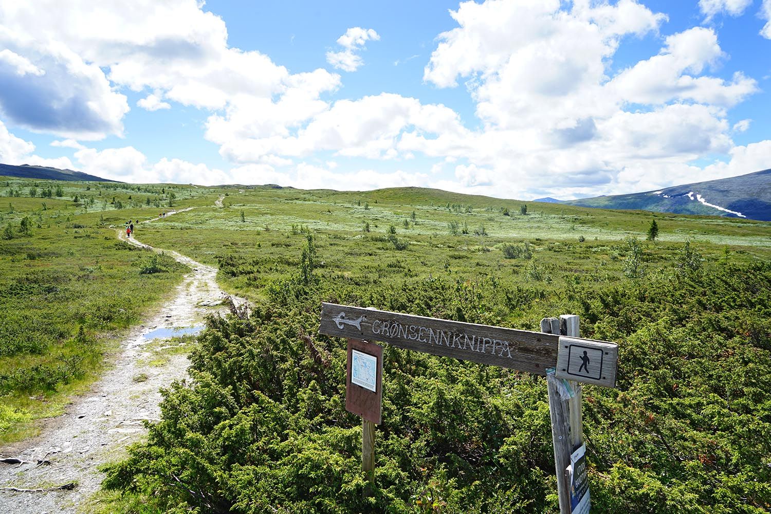 Signage at the trailhead