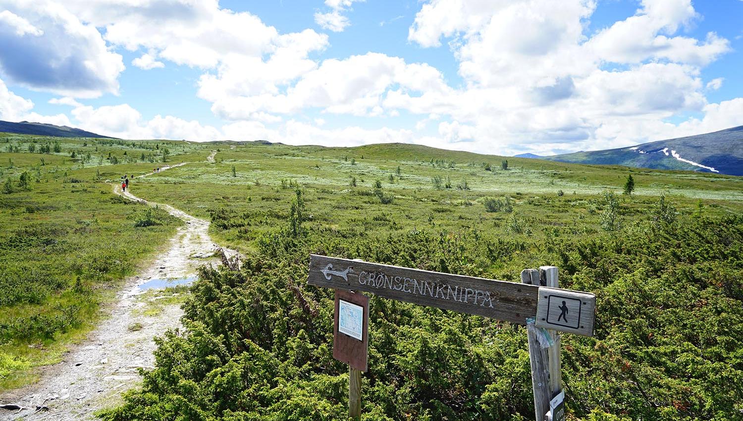 Signage at the trailhead