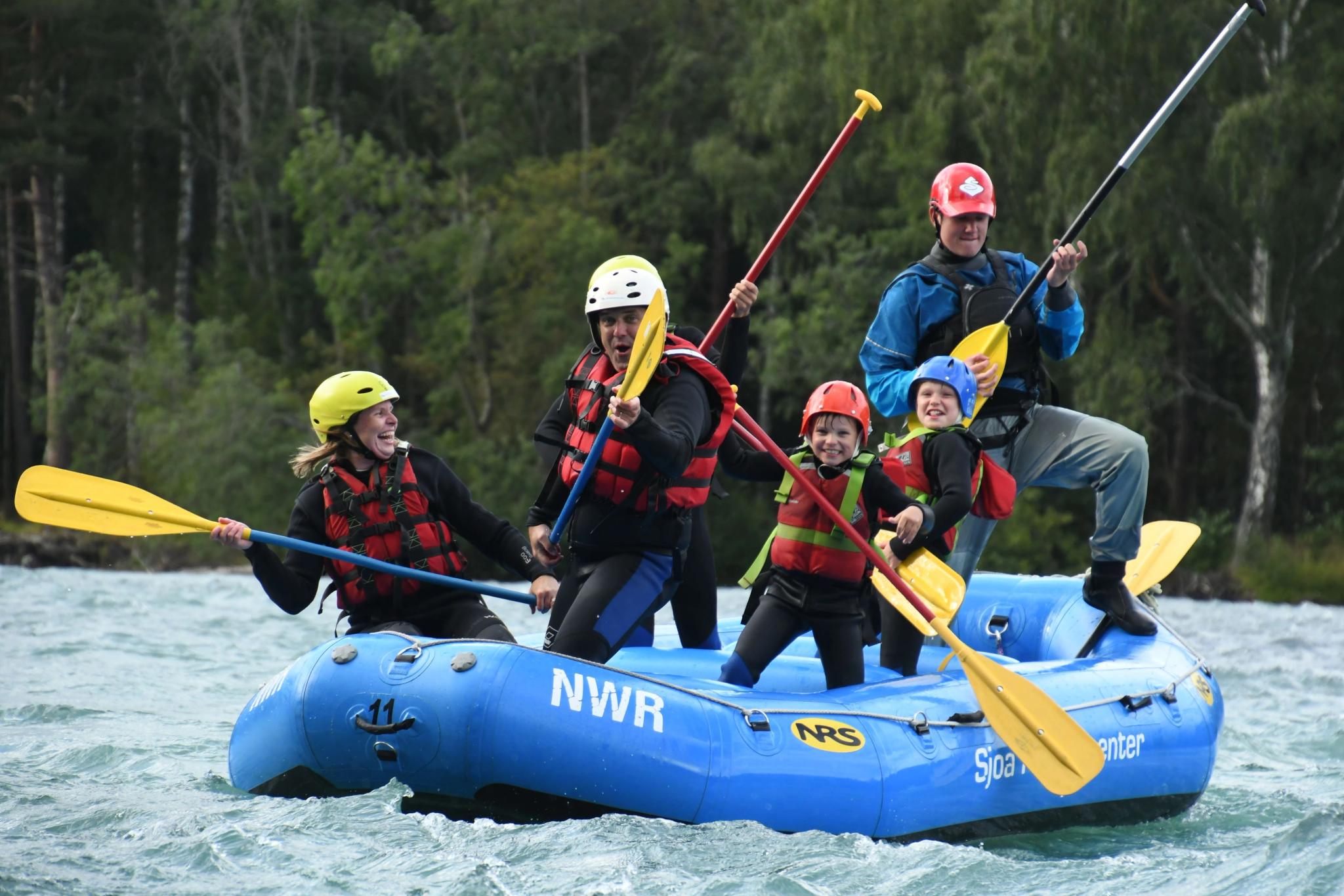 Sjoa Familierafting - Family rafting