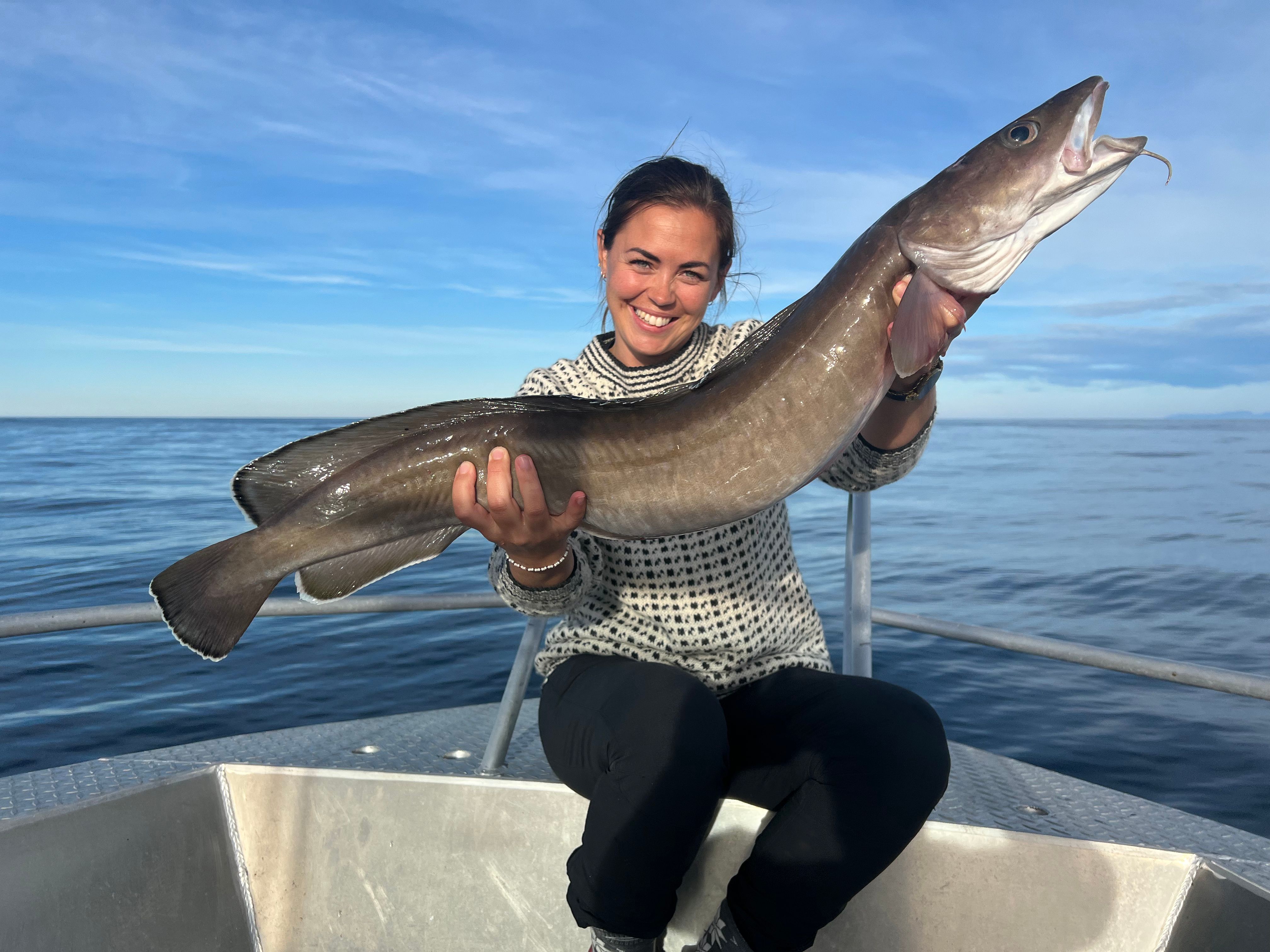 Join a guided fishing trip in the Atlantic Ocean.