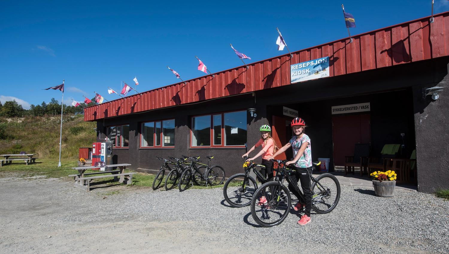 Sykkelutleie på Skarslia