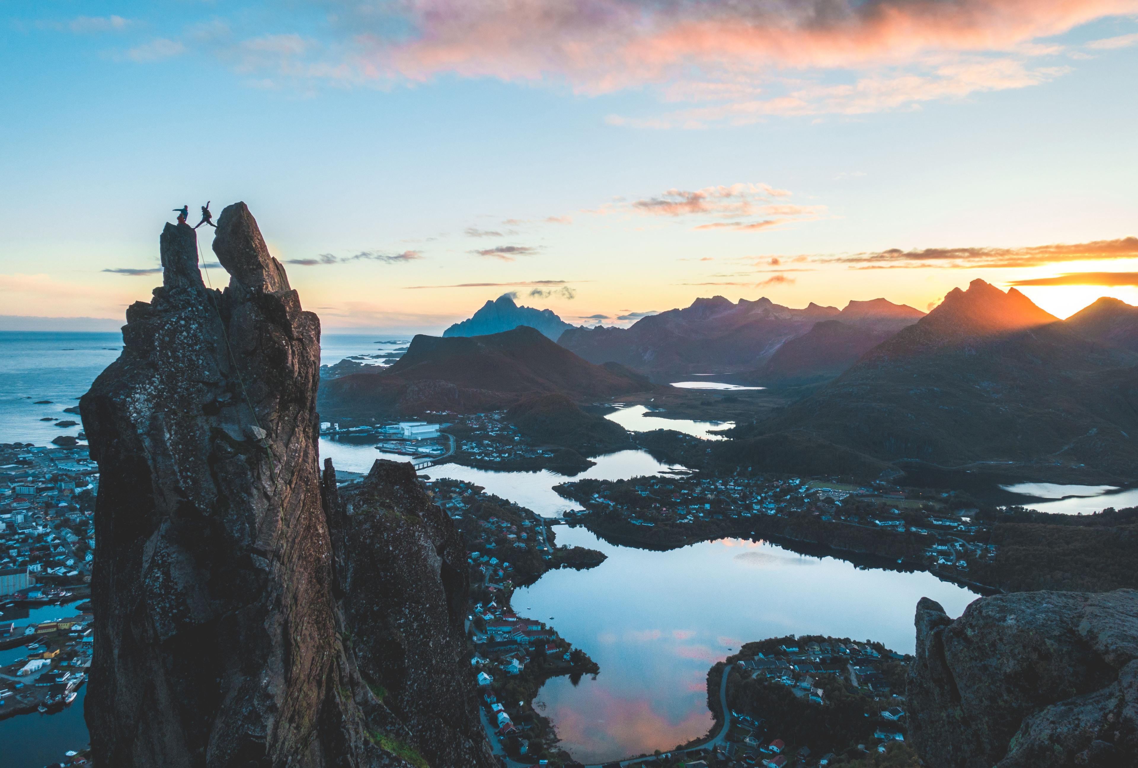 Svolværgeita and the midnight sun