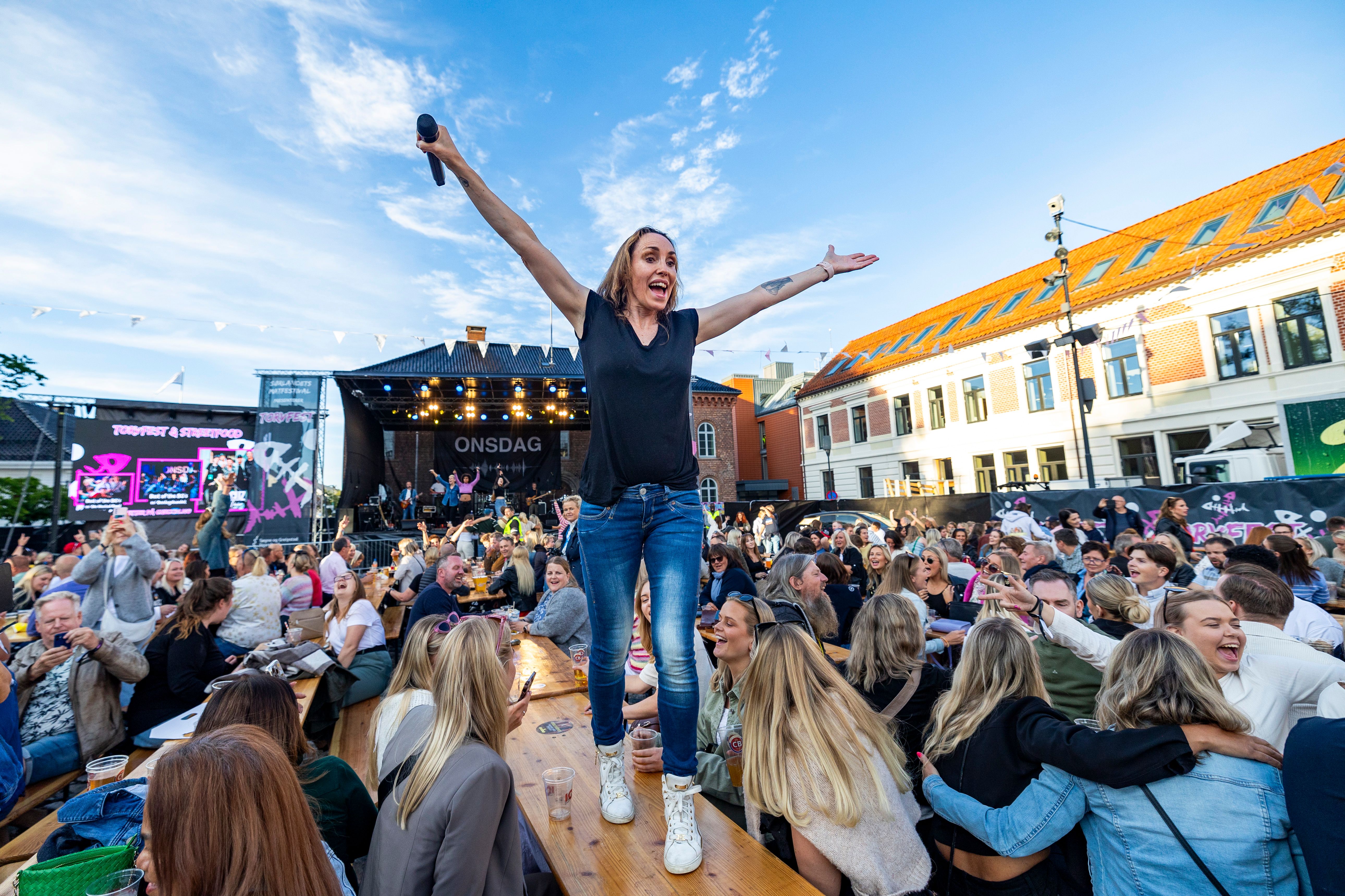 Konsert med Onsdagsbandet på Sørlandets Matfestival