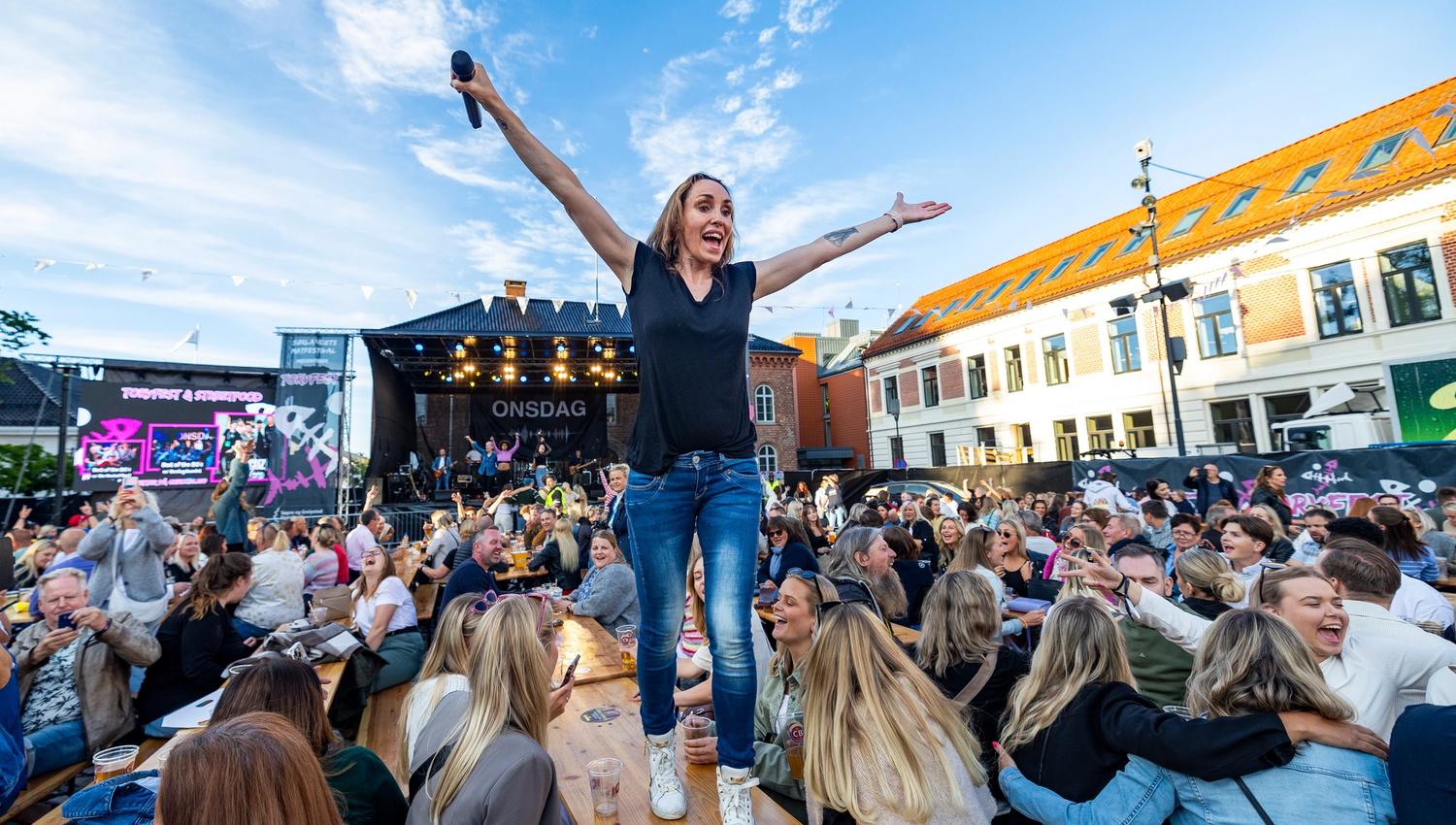 Konsert med Onsdagsbandet på Sørlandets Matfestival