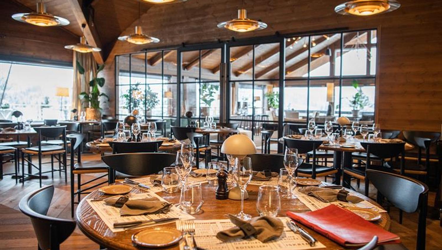 restaurant på Gaustablikk Fjellresort