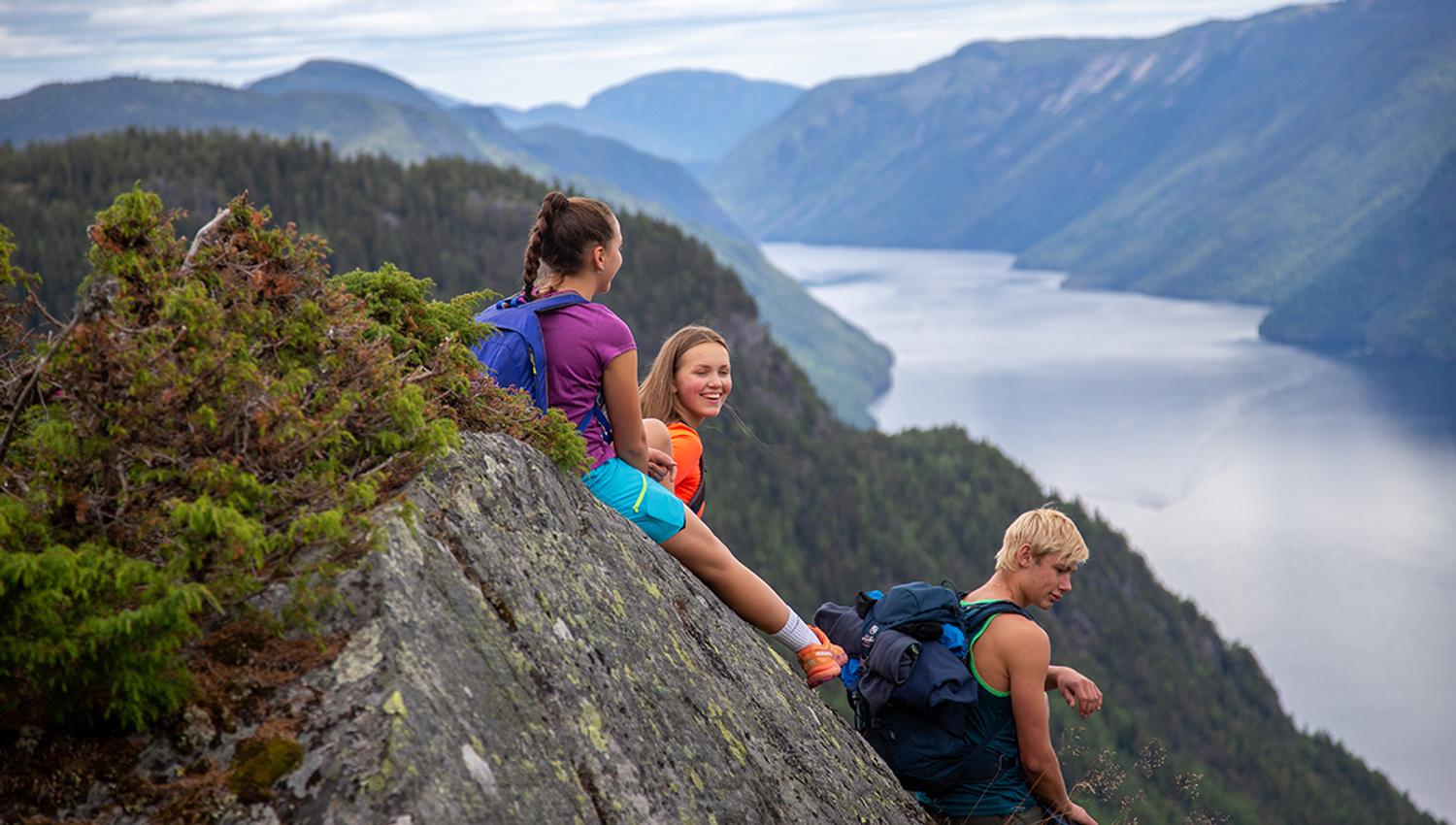 utsikt fra Lårdalstigen
