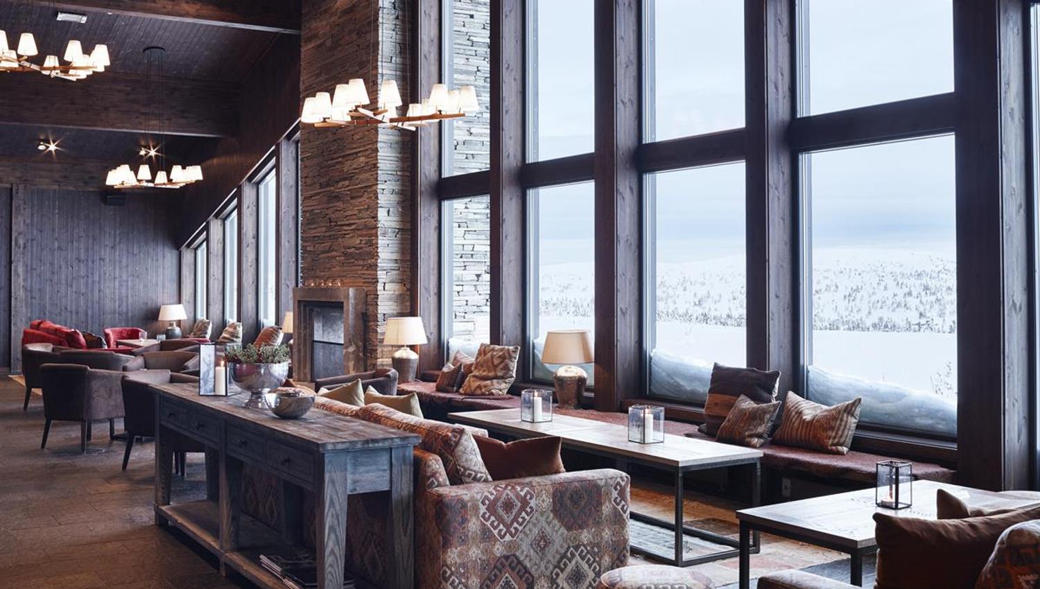 Living room Pellestova Hotel Hafjell