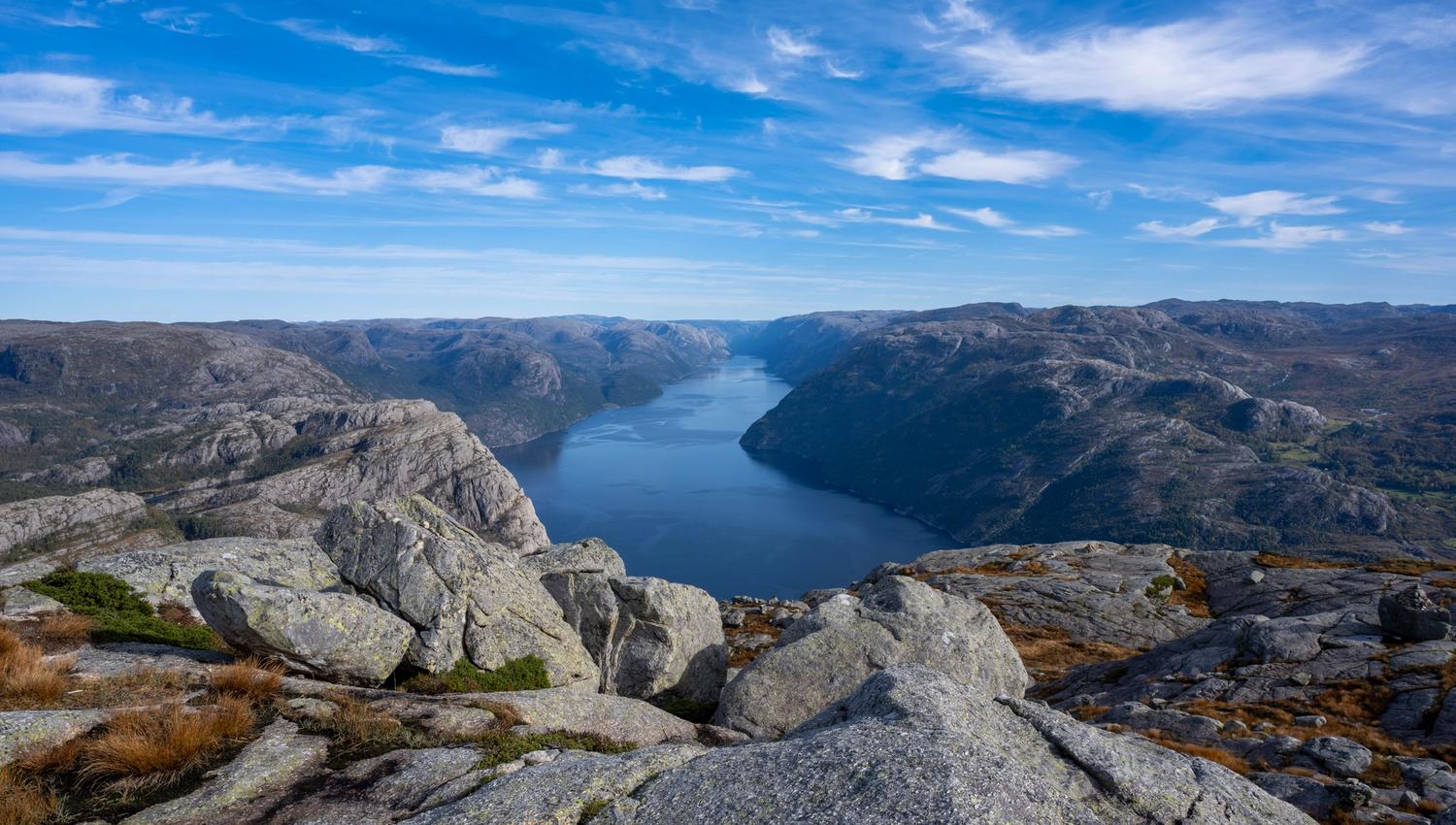 The beautiful Lysefjord