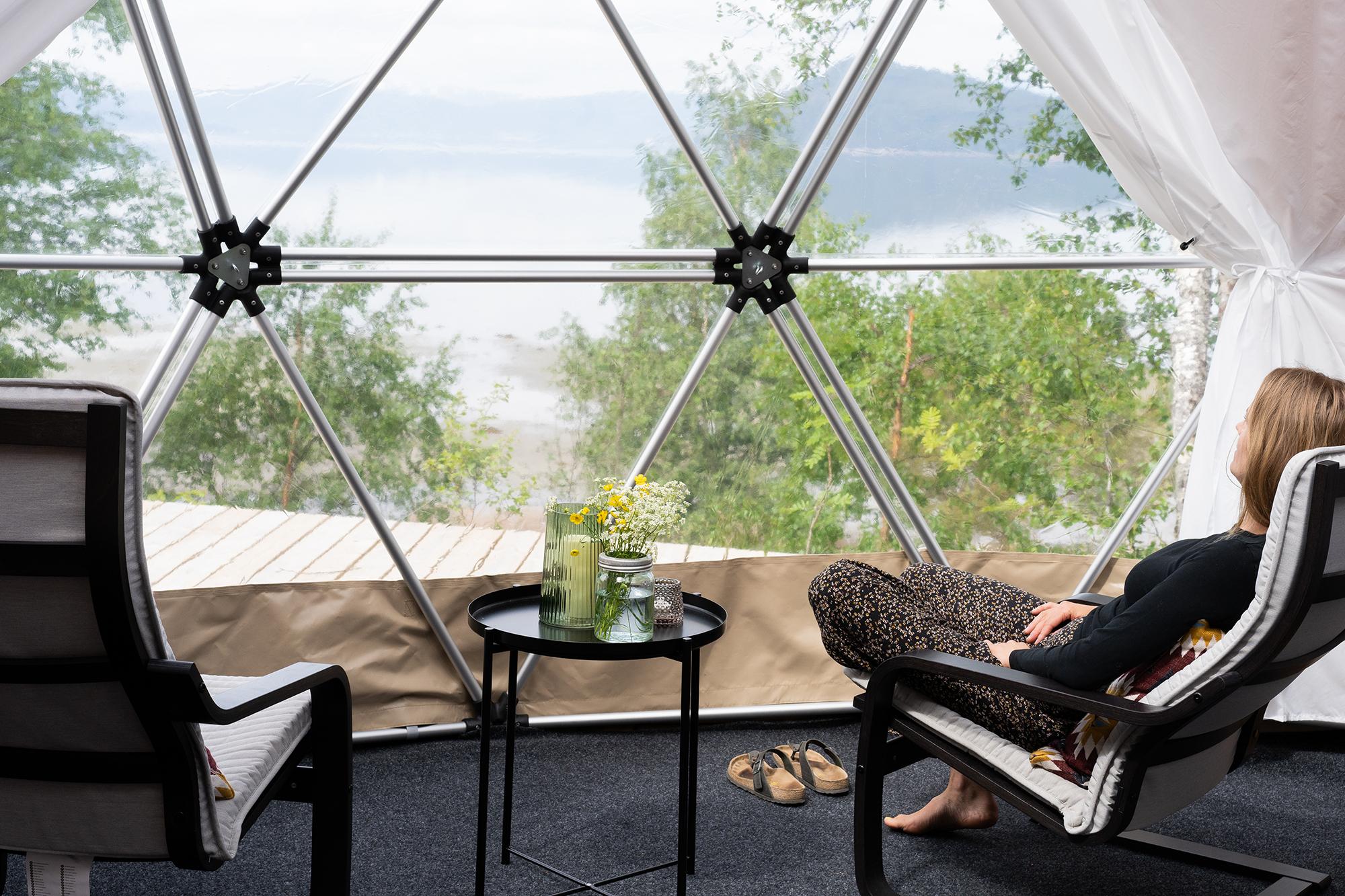 Fugelvåg Arctic Dome glamping tent