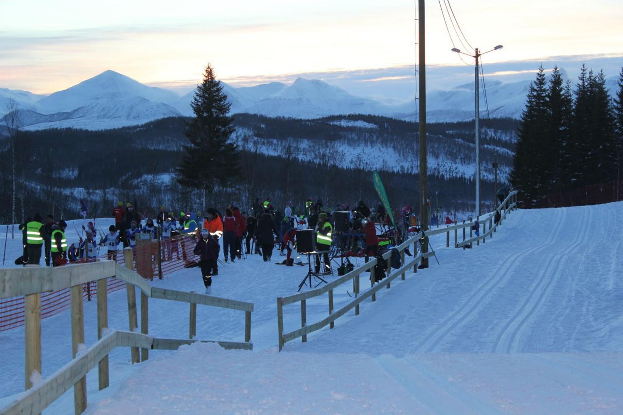Cross-country skiing in Håfjellet