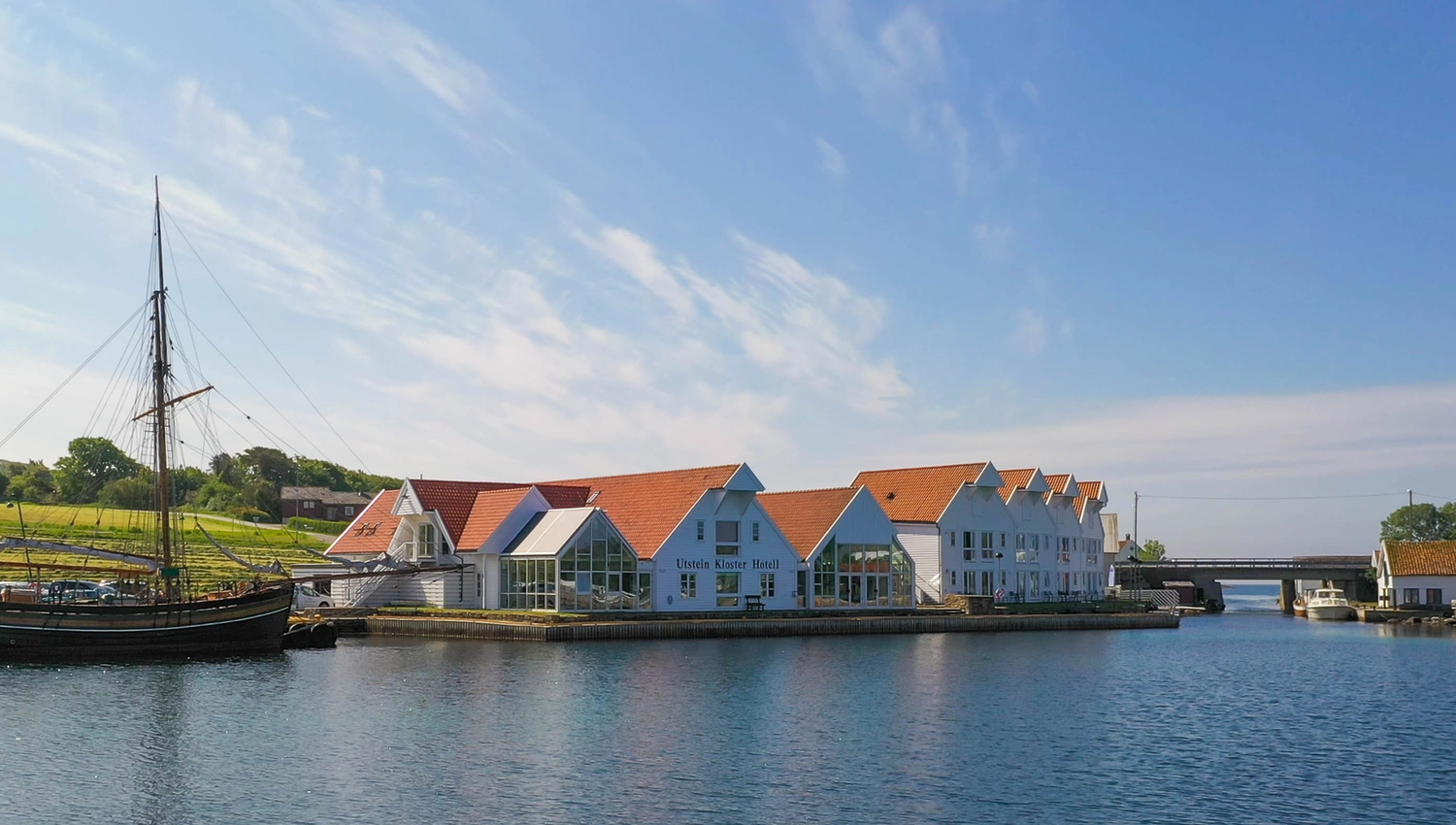 Utstein Kloster Hotell in a stunning landscape in the islands surrounding Stavanger.