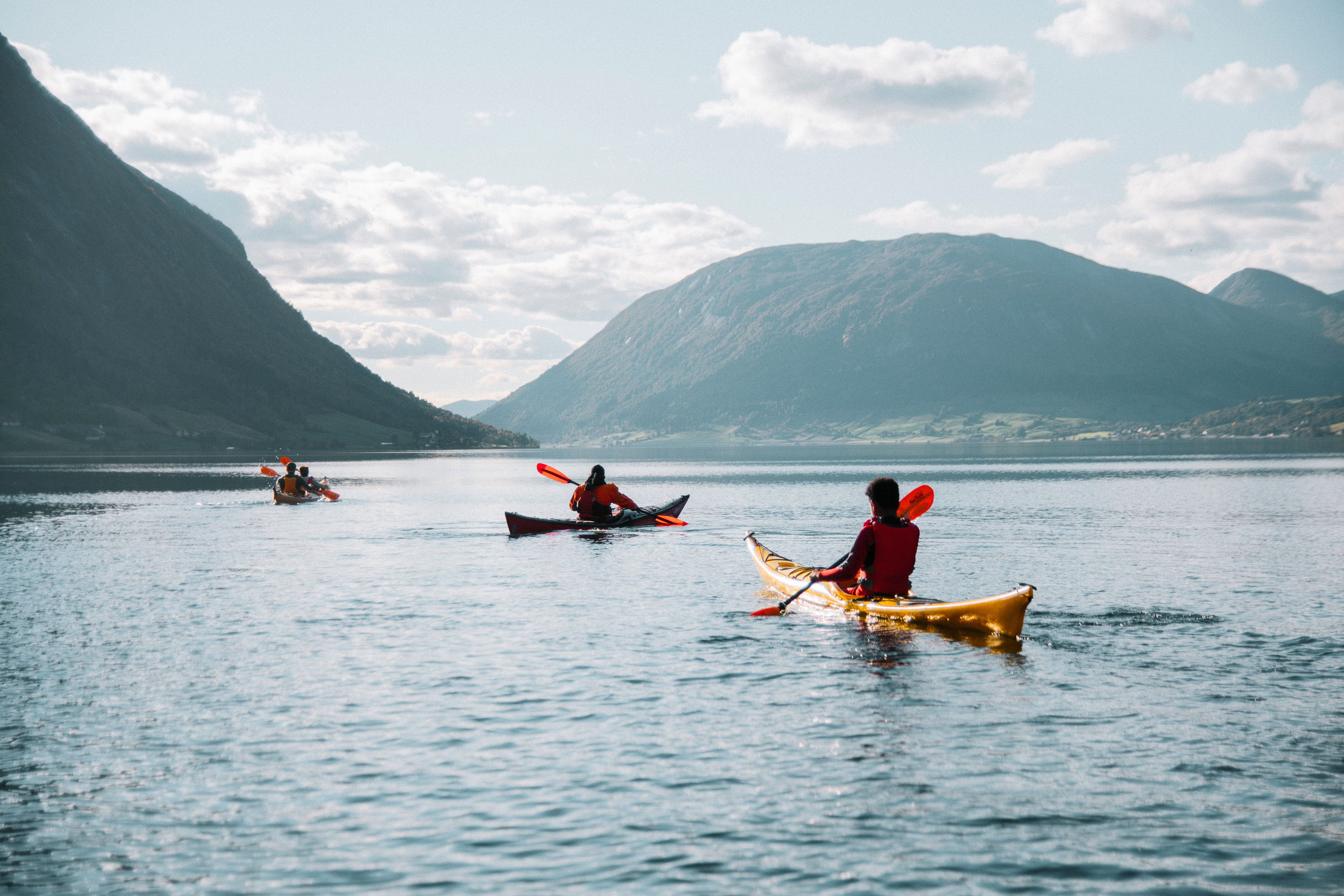 Padling på Jølstravatnet
