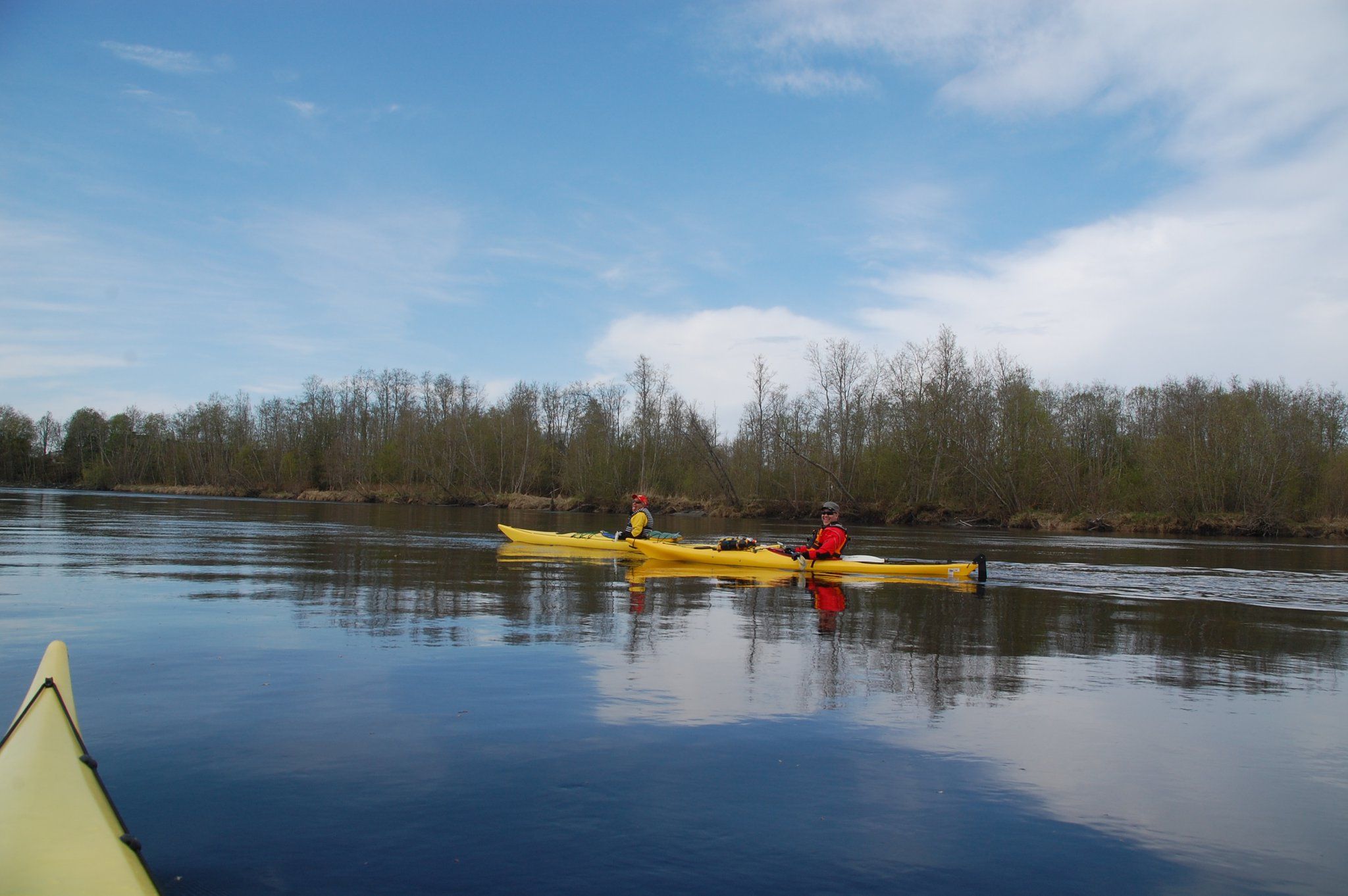 Padling på Verdalselva Foto Geir Singstad