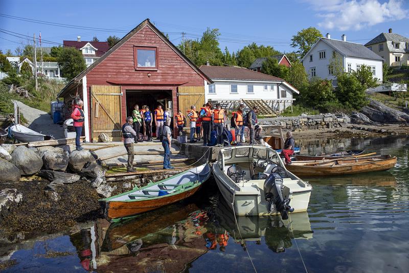 Nautet ved Herdla Museum