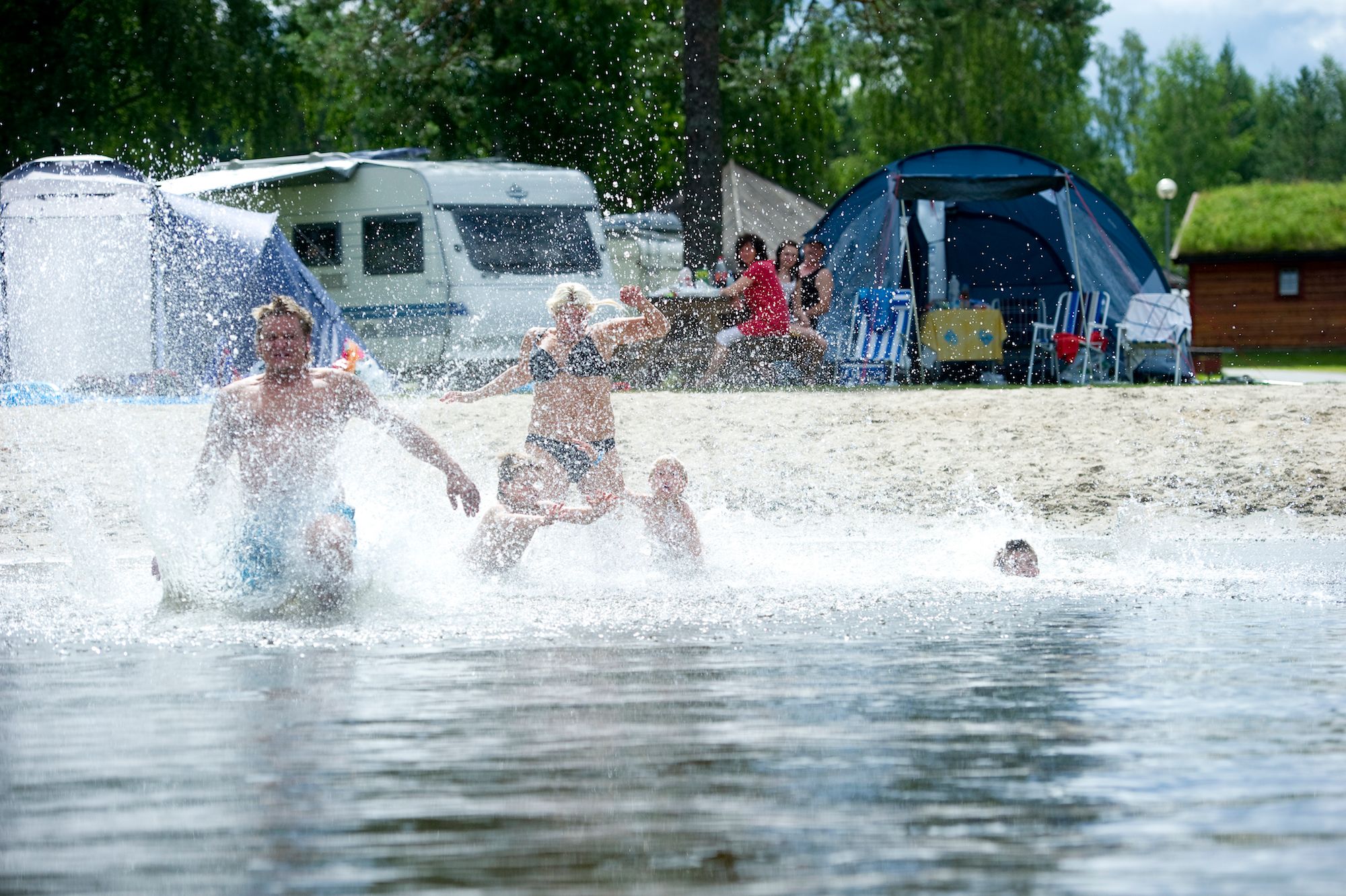 Badestrand Odden Camping