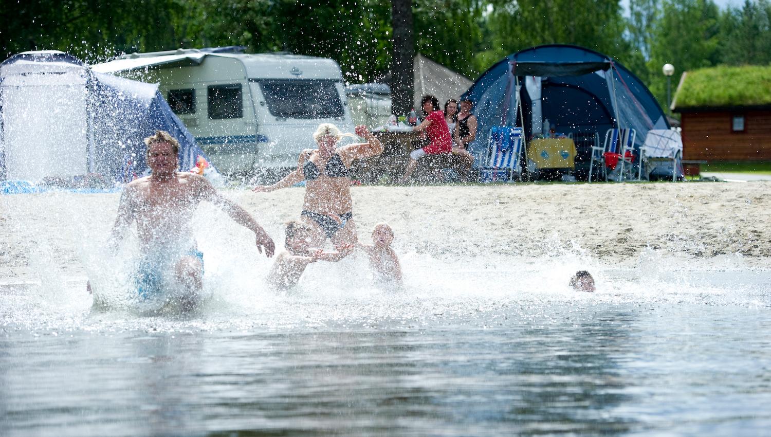Badestrand Odden Camping