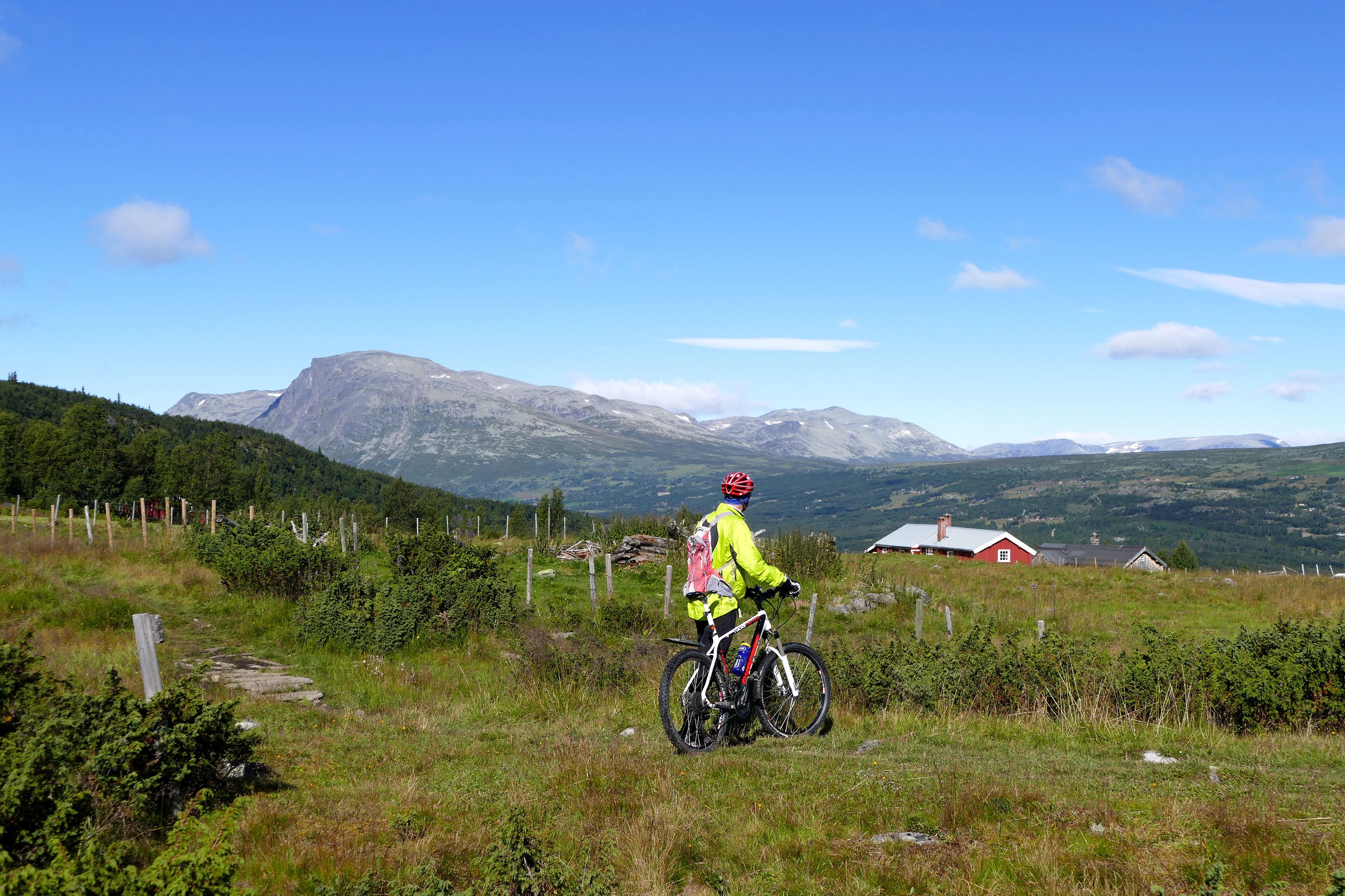 Sykkel på Golsfjellet