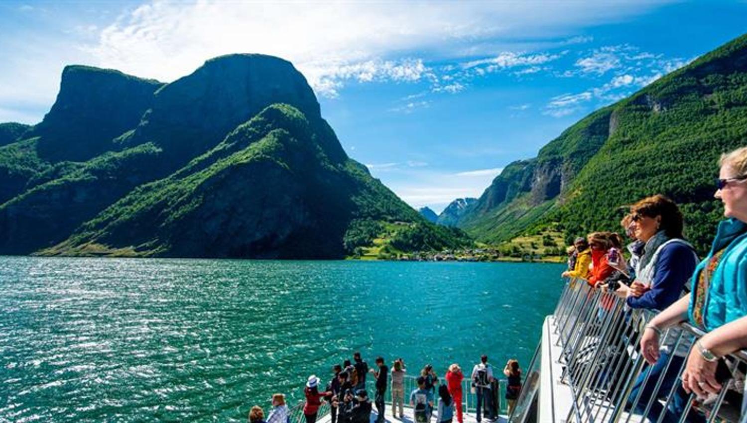 Fjord cruise on the Nærøyfjord