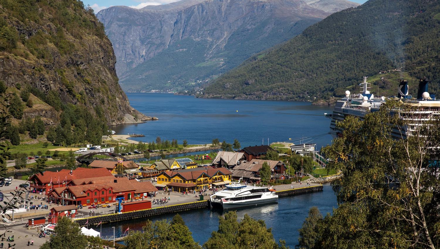 Flåm sentrum