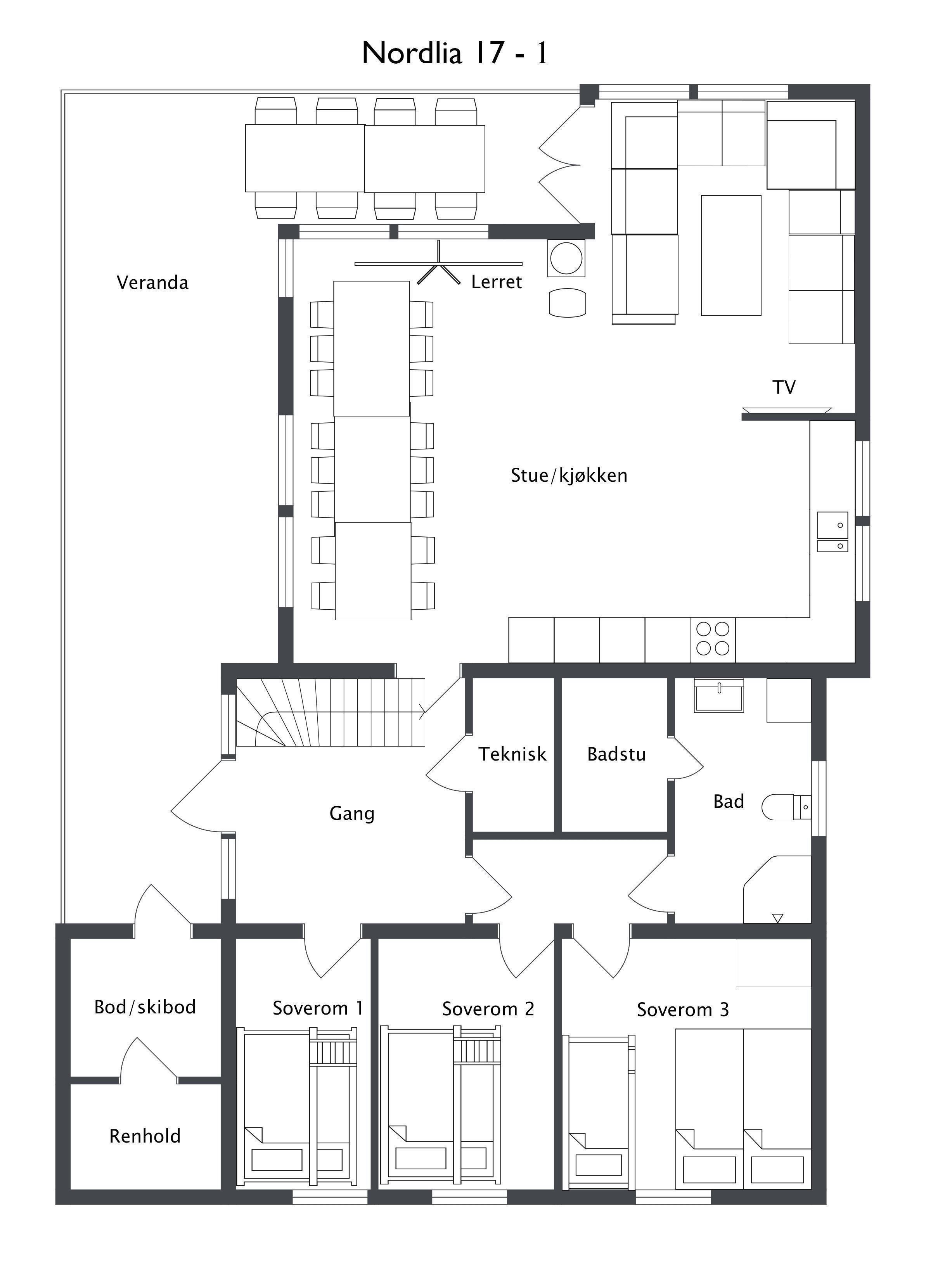 Floor plan nordlia 17