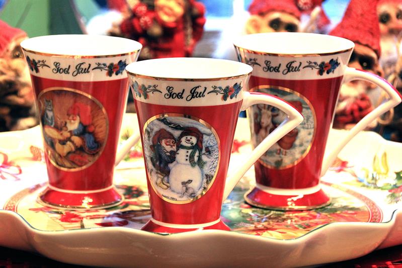 Julekopper på Julehuset