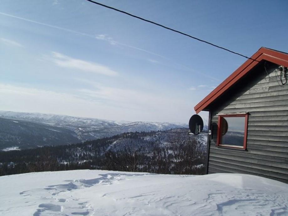 vinter hytte