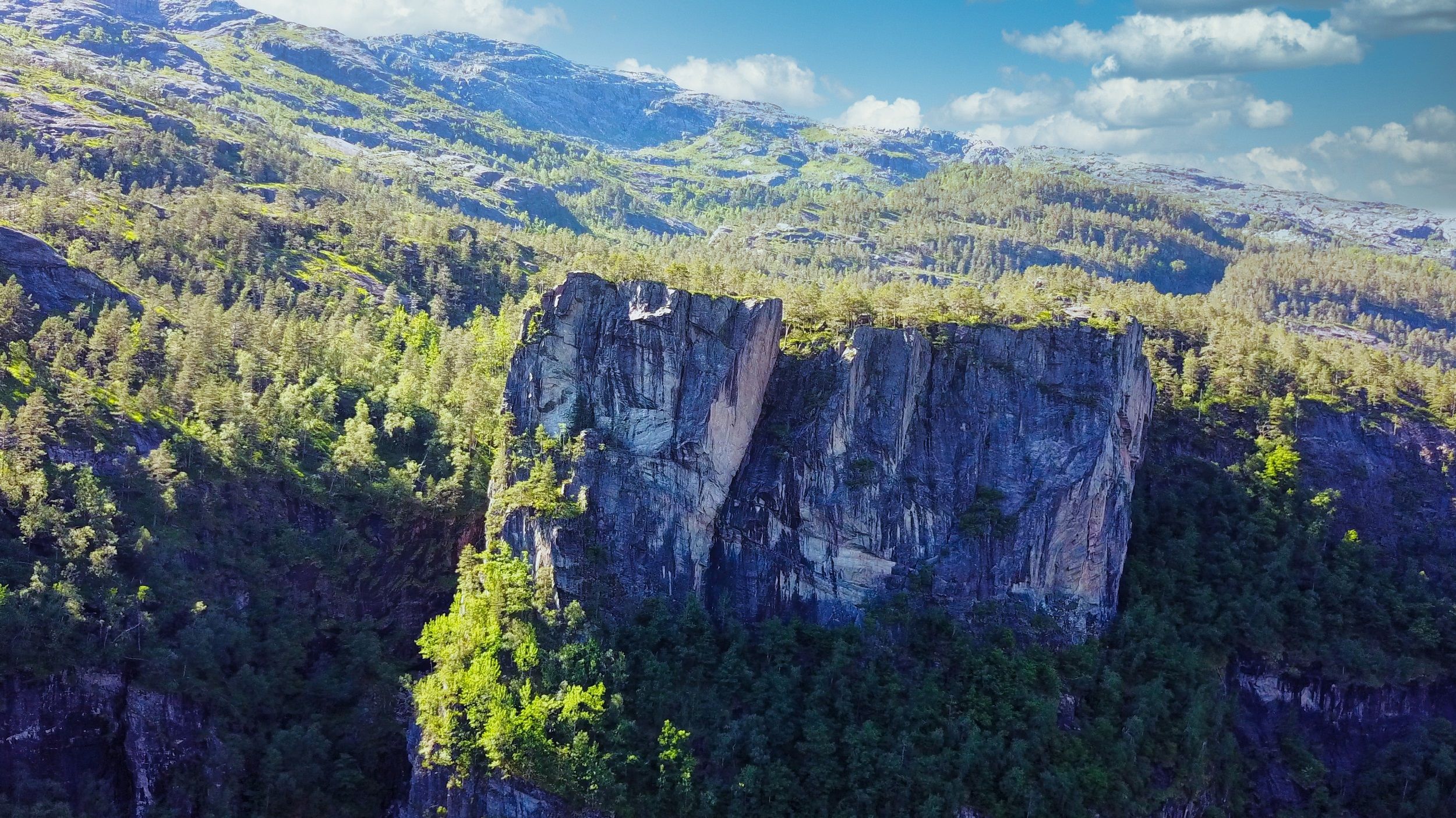 "The Castle" rock formation
