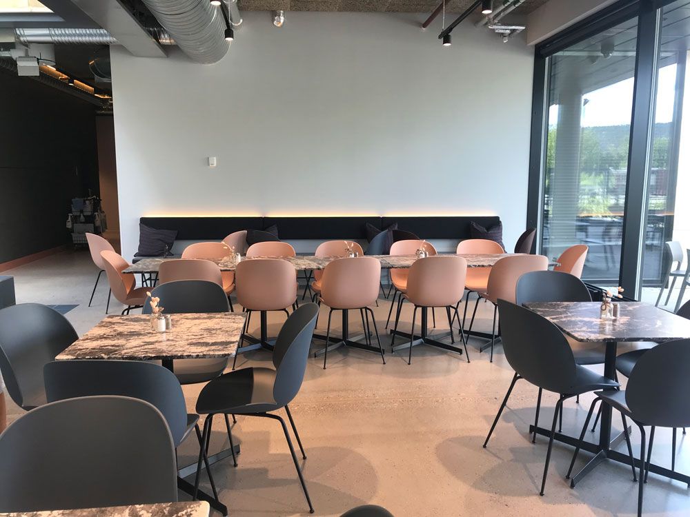 the restaurant at Comfort Hotel Porsgrunn