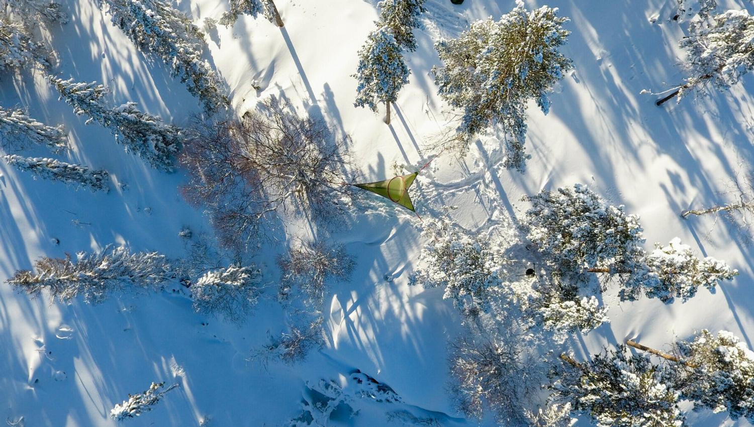 Svevetelt Ringkollen Fossen friluft