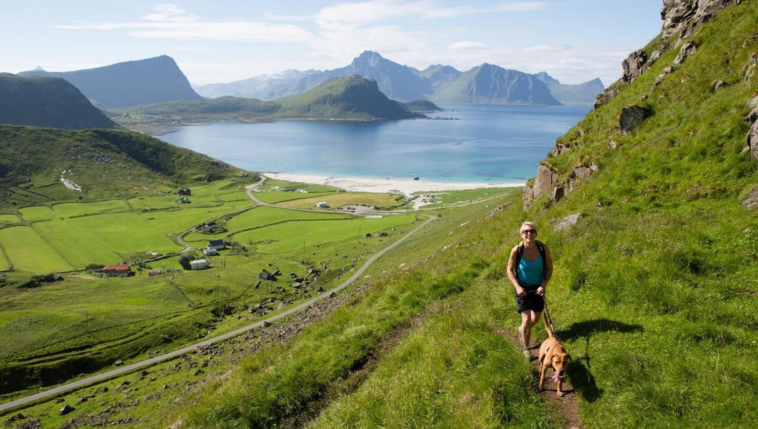 Stien opp til Himmeltiden