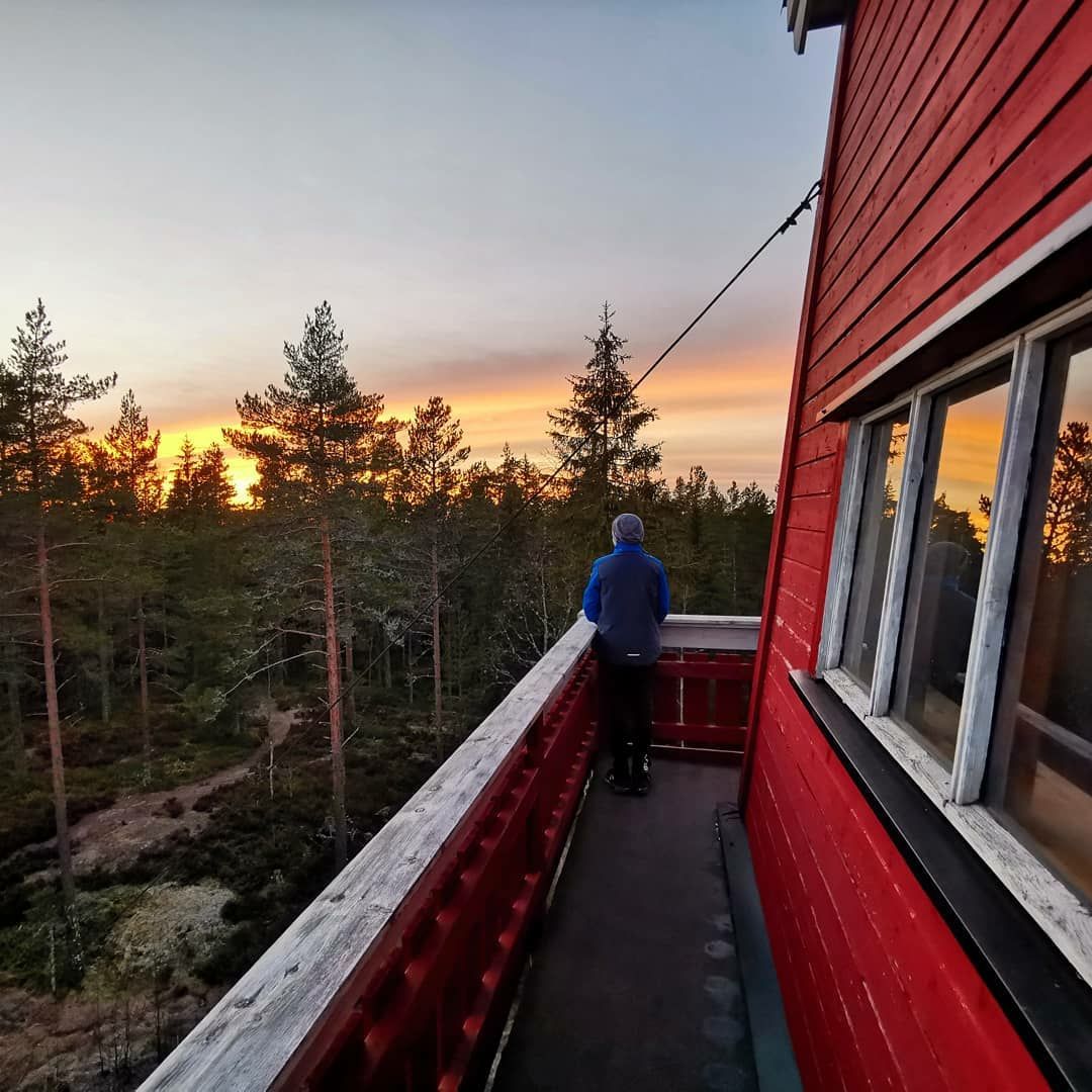 utsikt fra tårnet