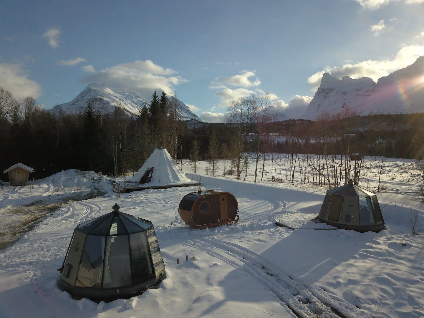 Glassigloer på North Experience