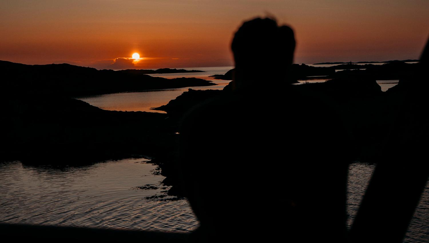 Enjoy beautiful sunsets