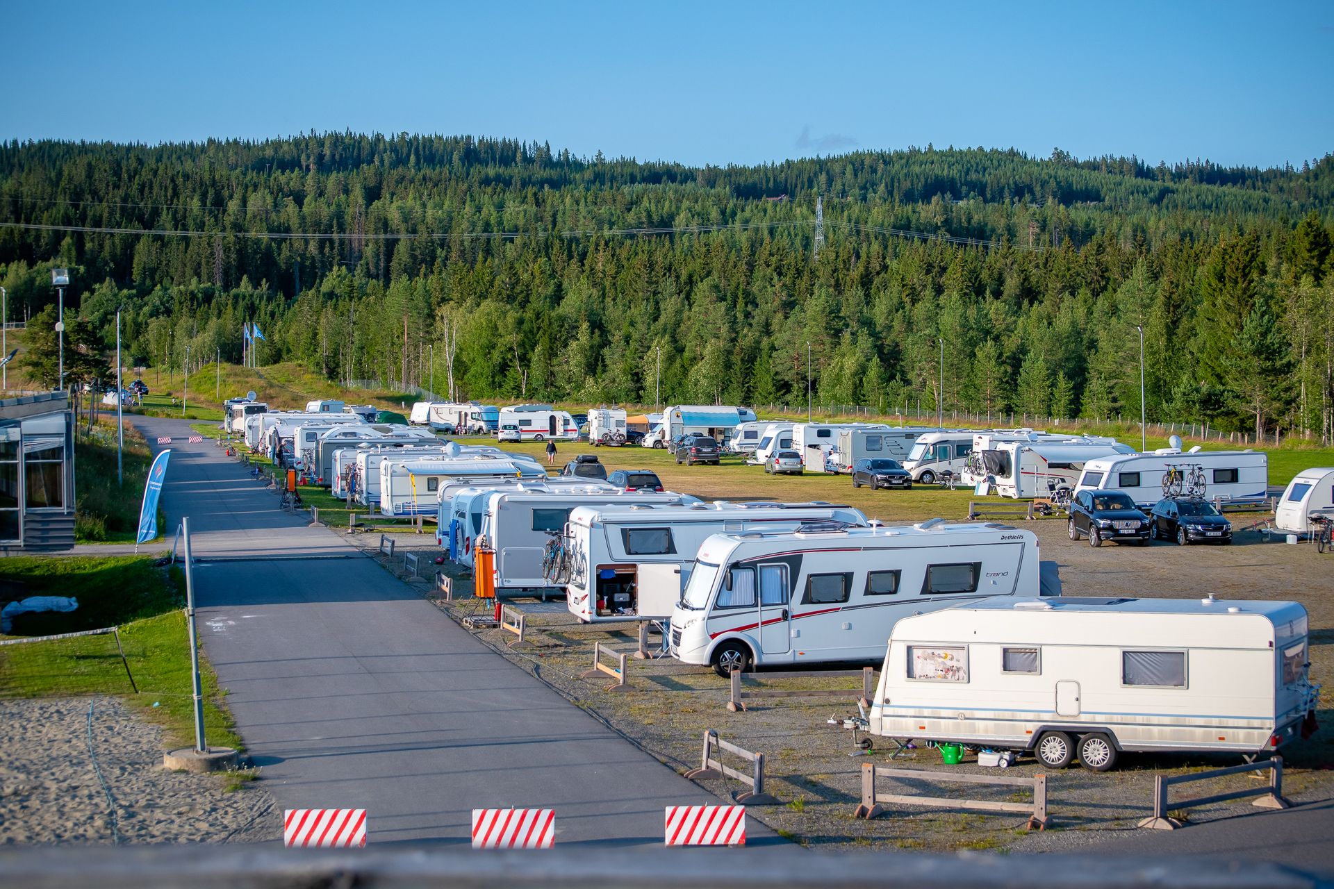 Camping i Lillehammer, Birkebeineren skistadion