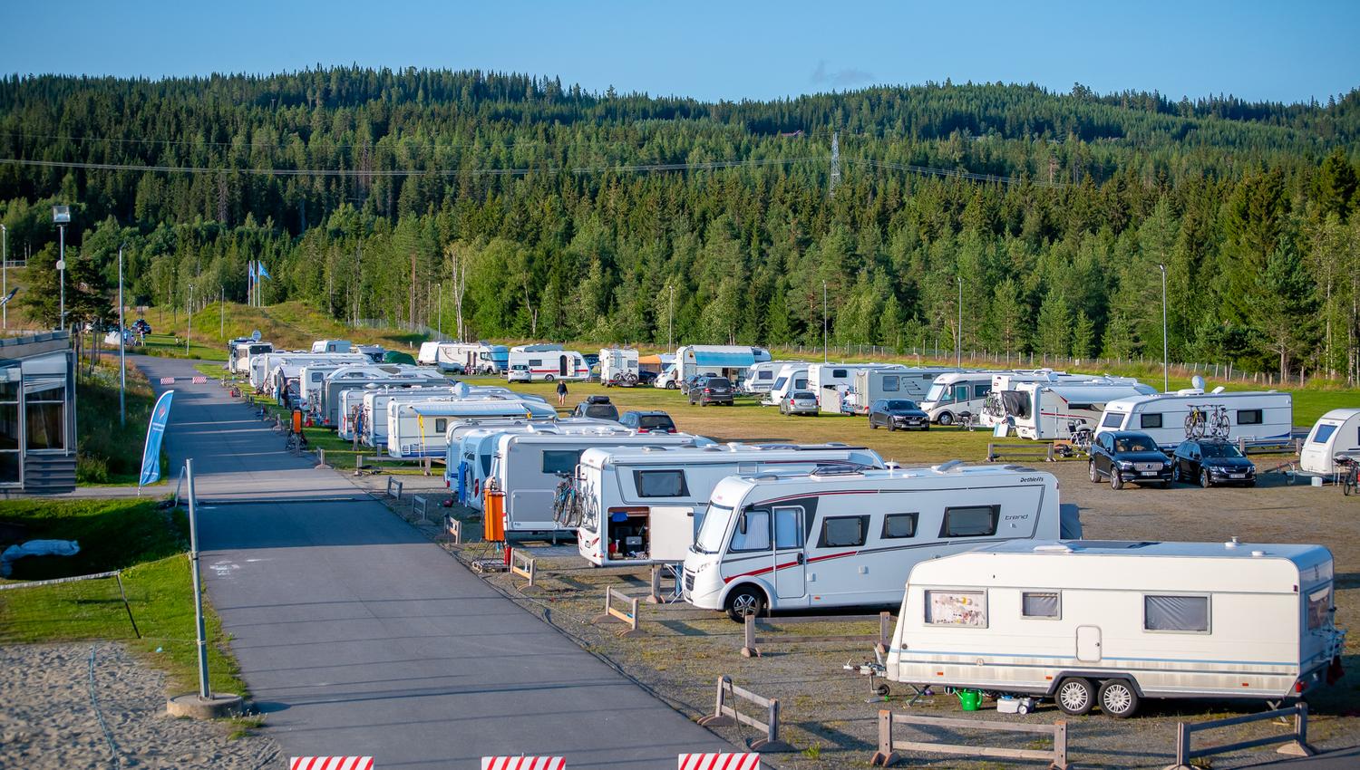 Camping i Lillehammer, Birkebeineren skistadion