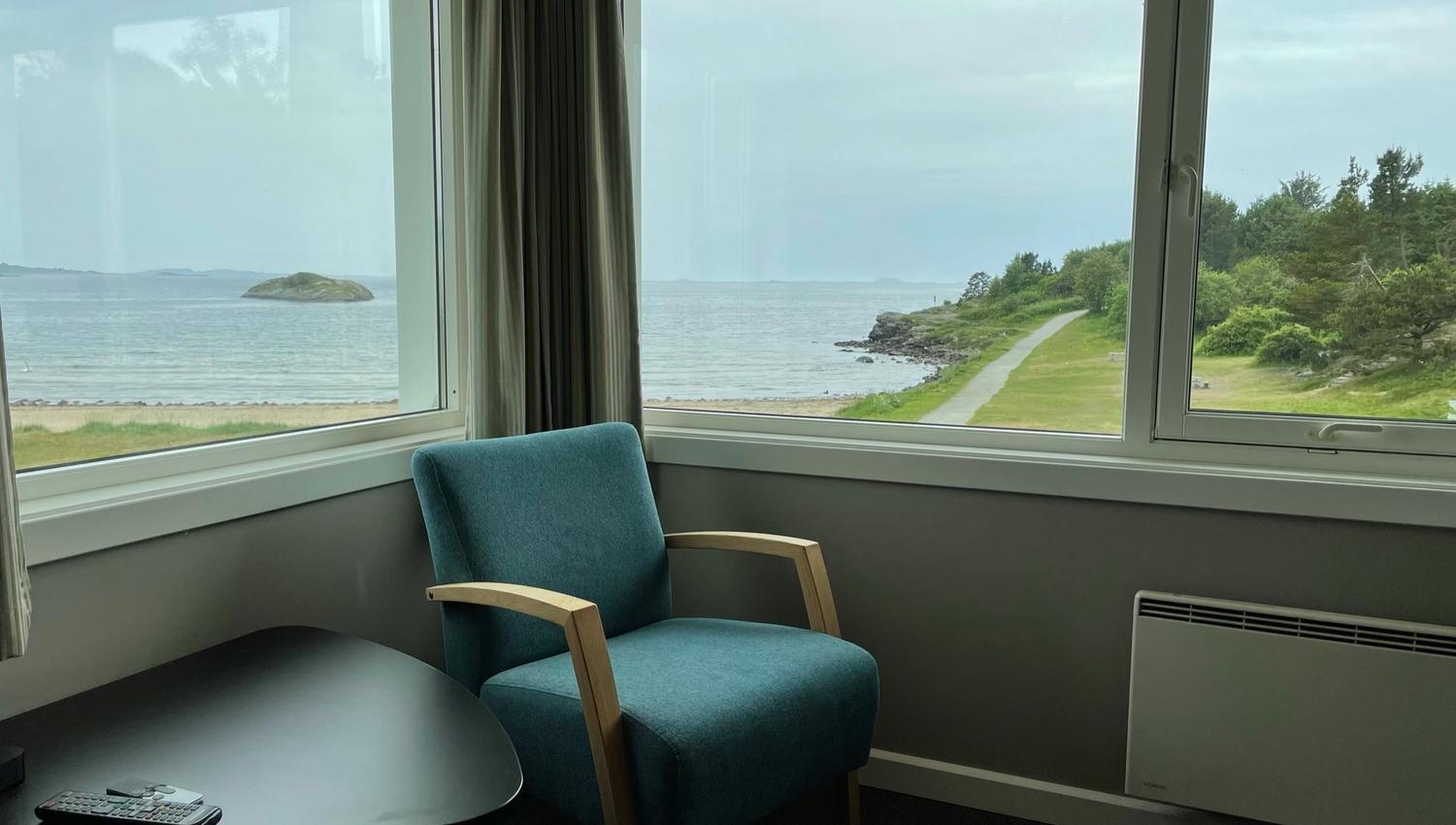 Ventilene Viste Strandhotell med utsikt mot havet