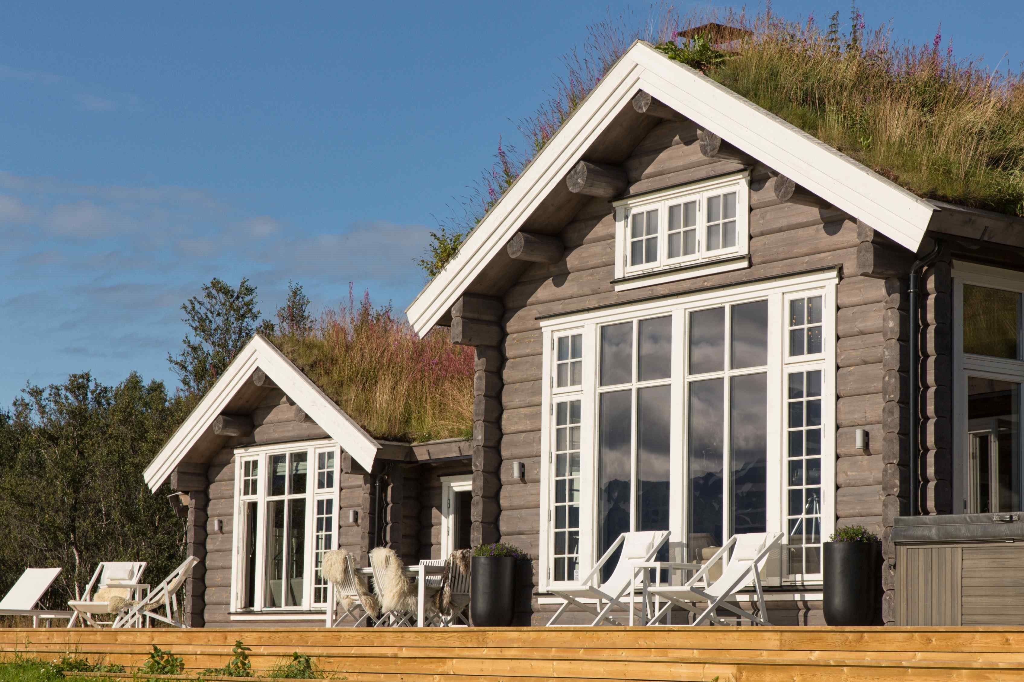 Overnattingstedet utenifra 