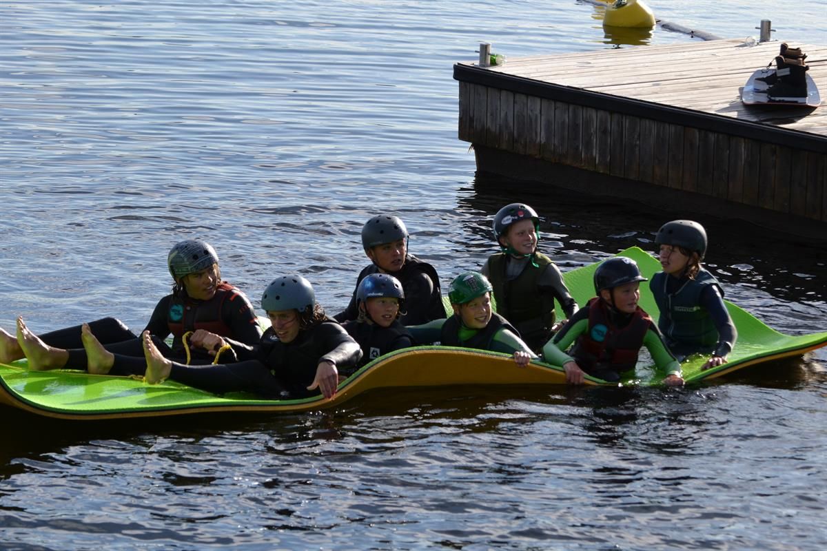 Matte i Seaside cablepark Hamar