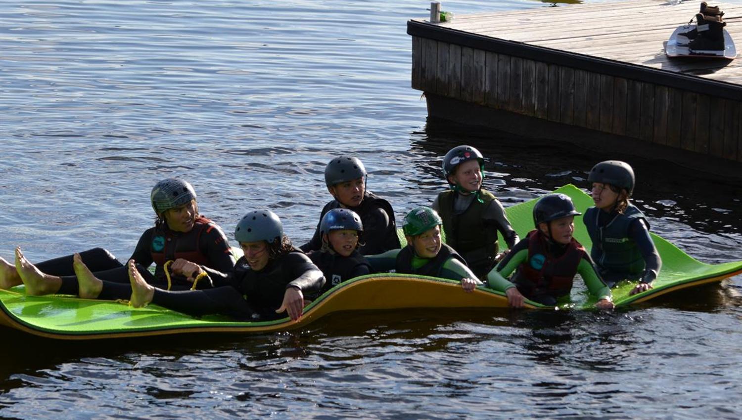 Matte i Seaside cablepark Hamar