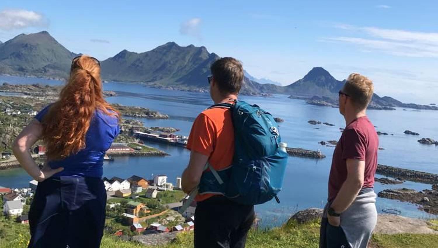 Utsikt over Ballstad