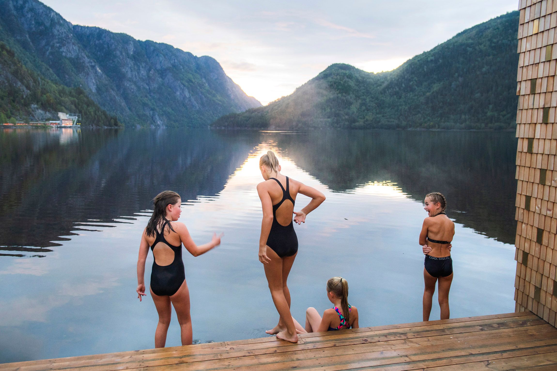 gruppe på Soria Moria badstue