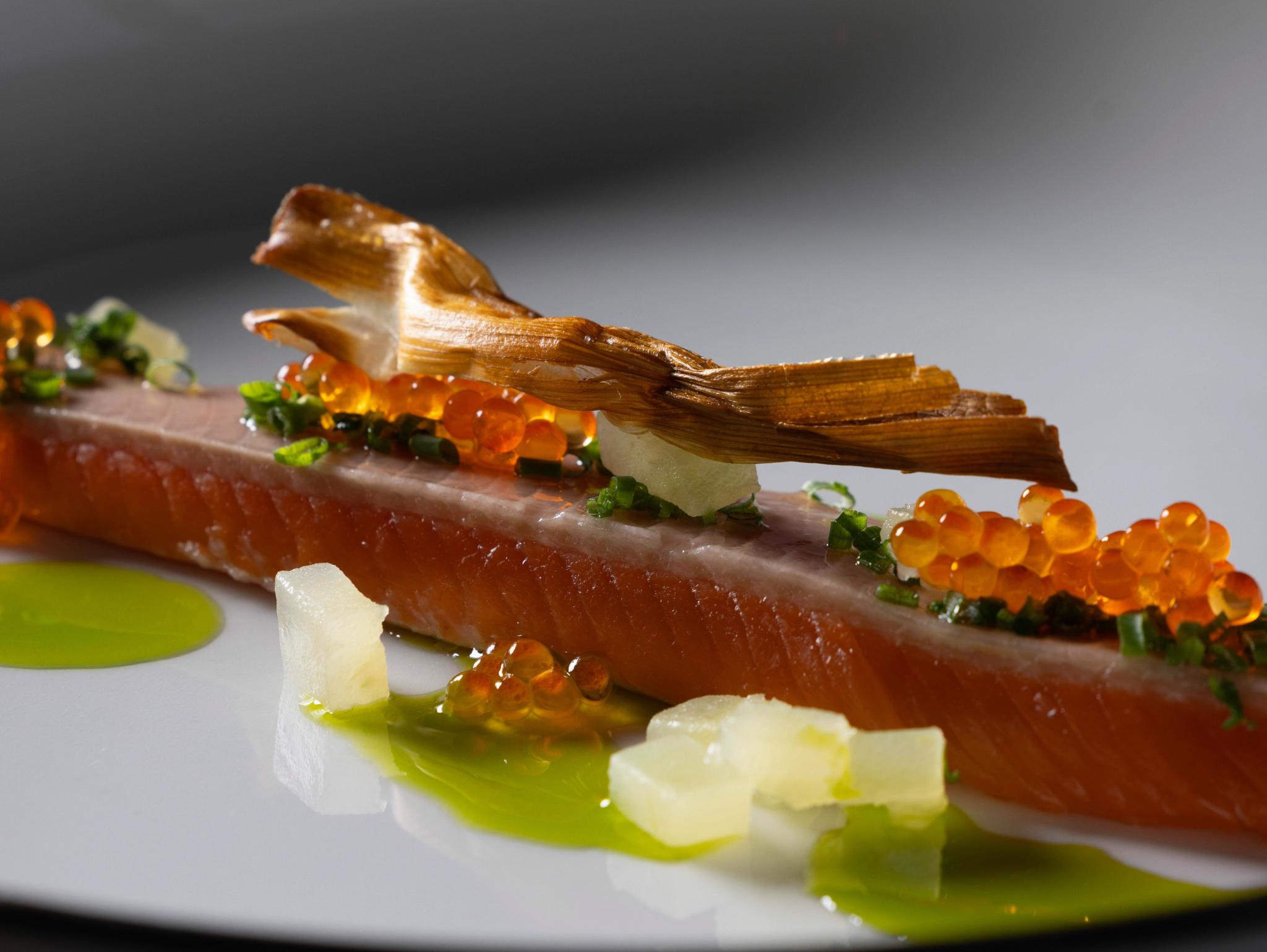 Fiskerett med delikat topping