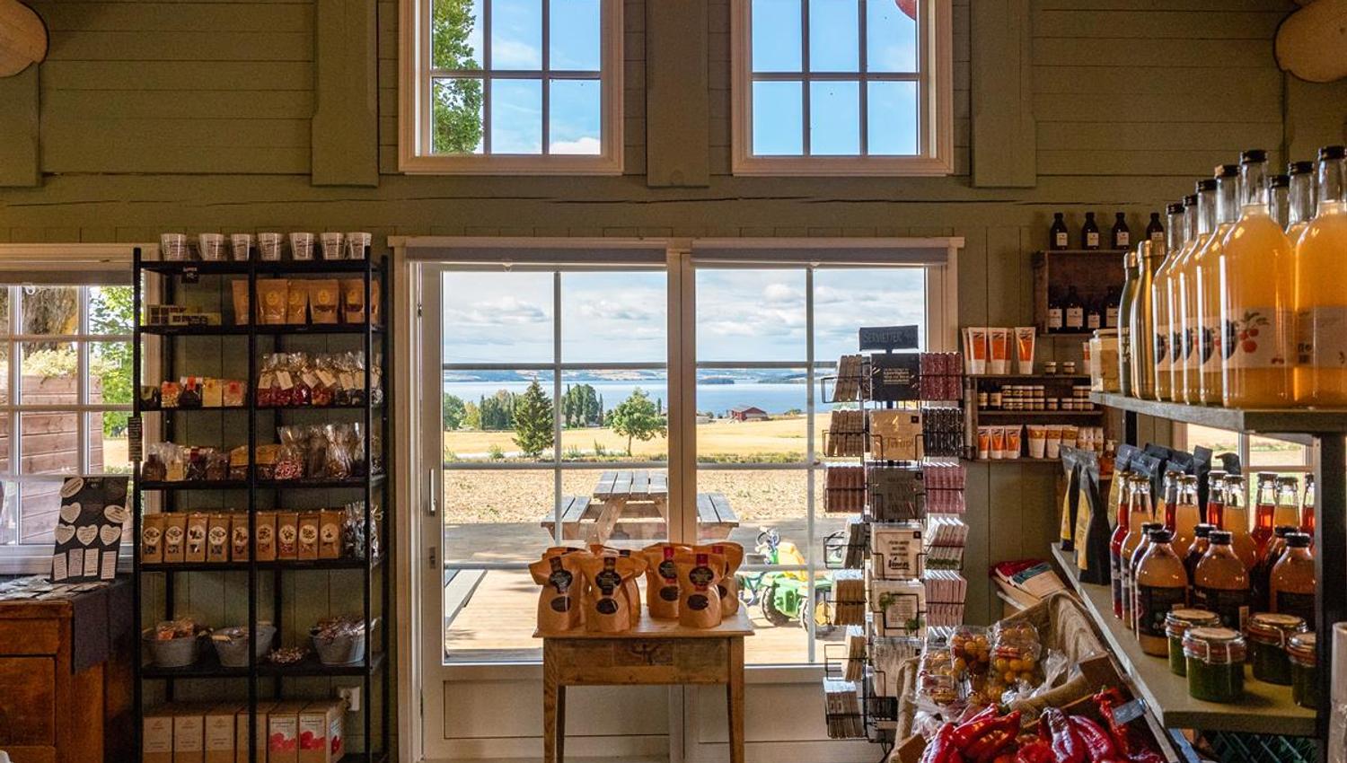 Fredheim Gårdsutsalg i Stange Vestbygd.