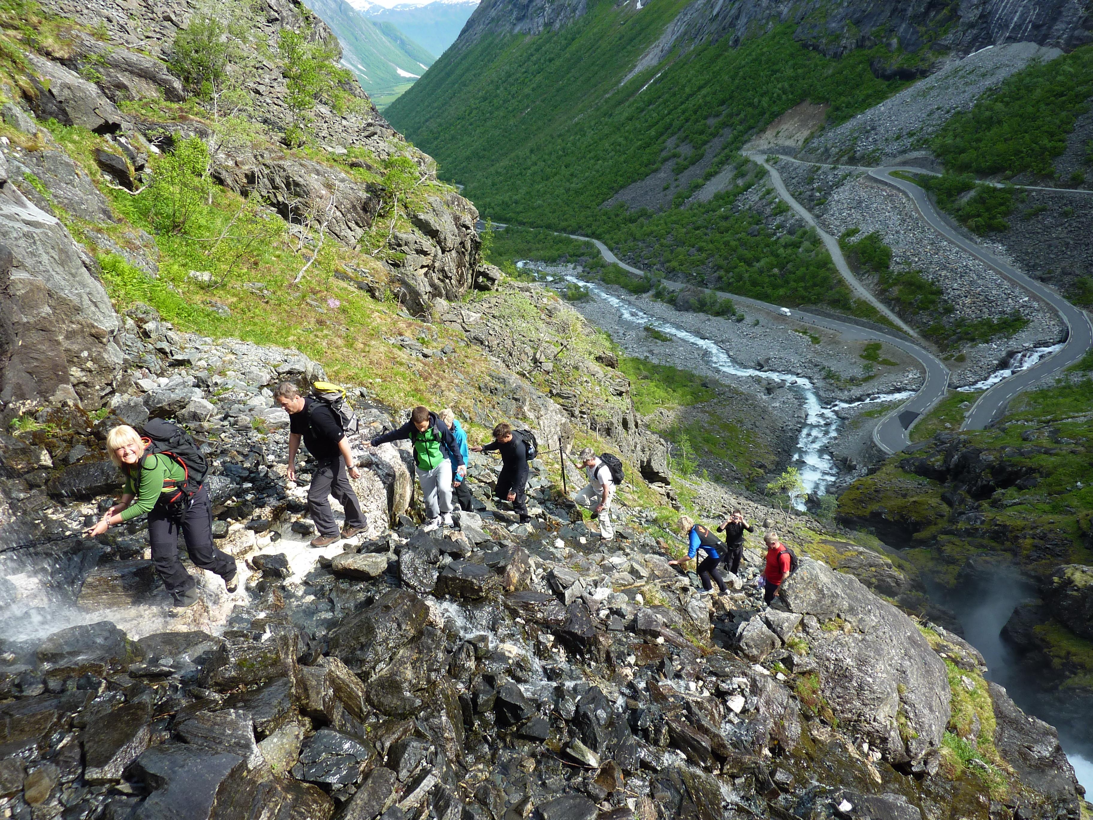 Trollstigen hike - Kløvstien Path (858 masl)