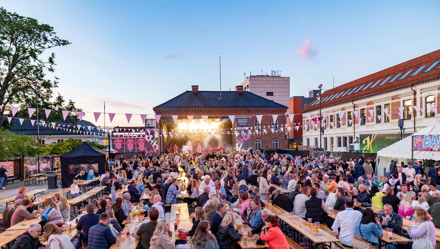 Konsert på Sørlandets Matfestival