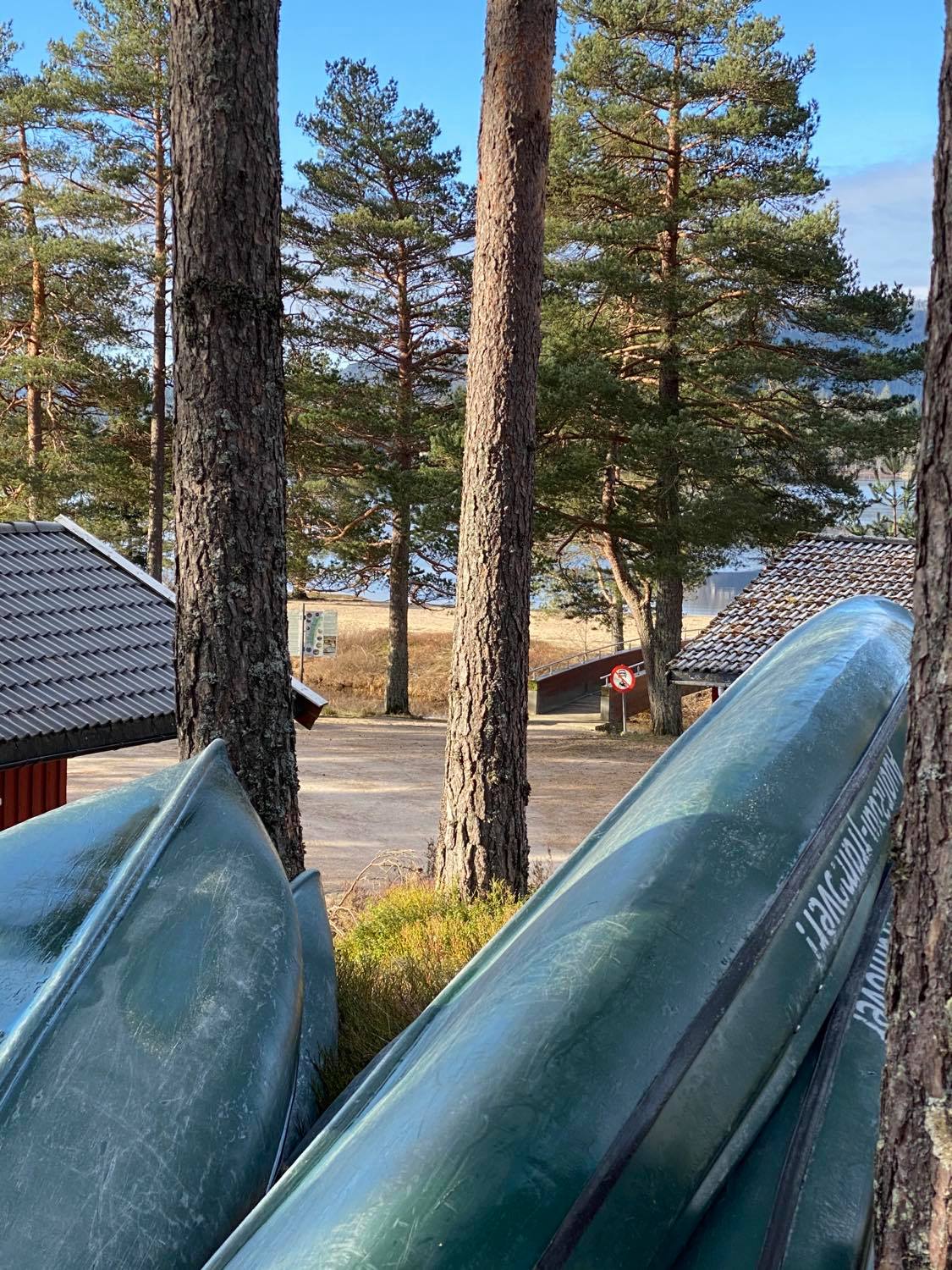 Kanoutleie i Øvre Øydnavatn i Konsmo i Lyngdal